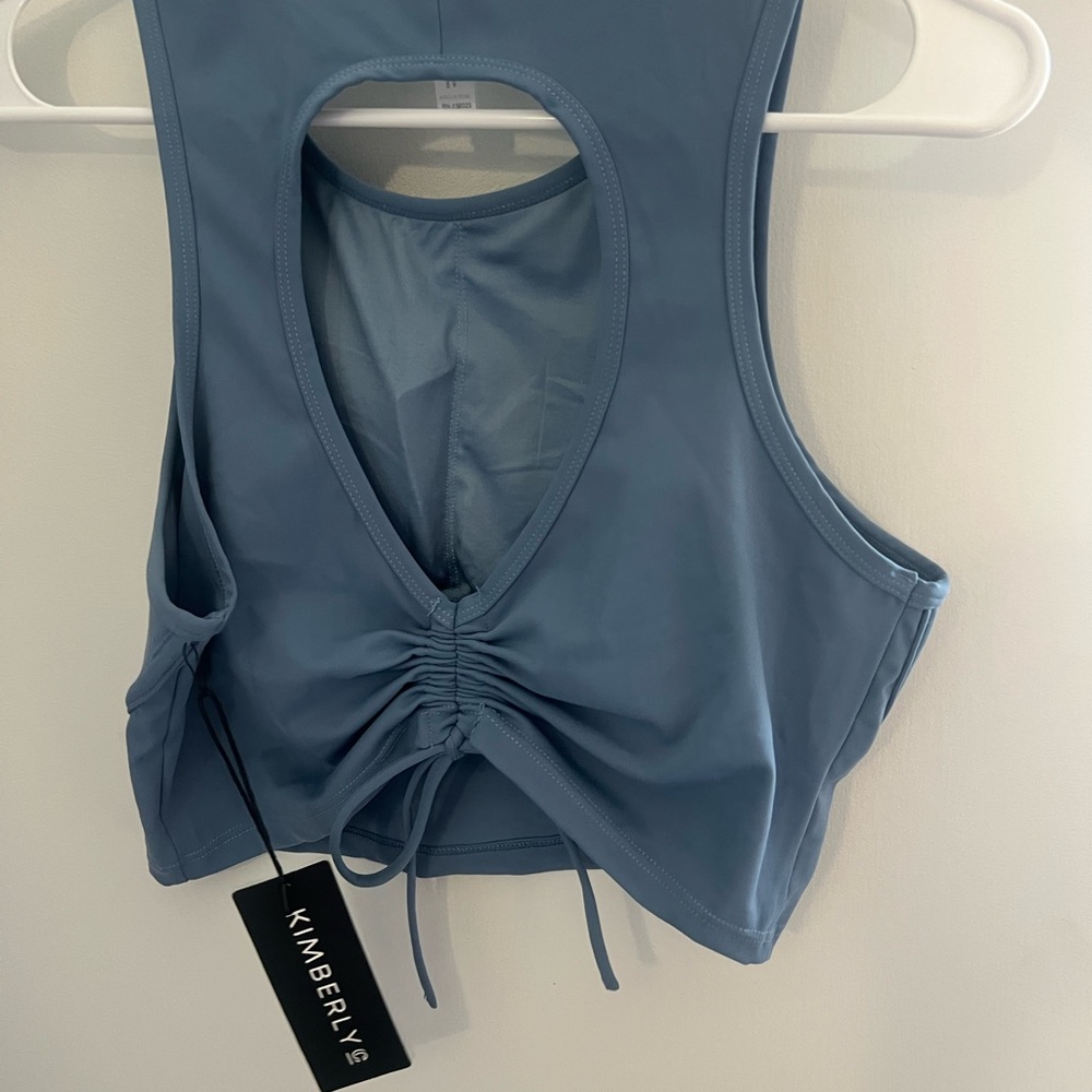 Blue Athletic Tank - Picture 4 of 4